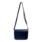 Celine//Cross Body Bag//BLU/Leather/Plain