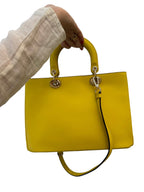 DIOR - Yellow Diorissimo Shopper Tote