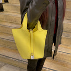 Hermes picotin lemoncello lock 18 Bag