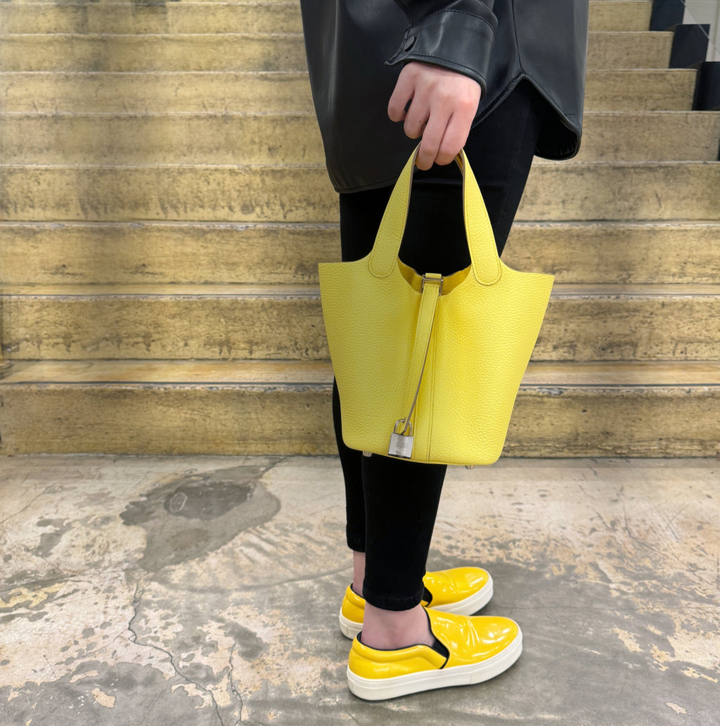 Hermes picotin lemoncello lock 18 Bag