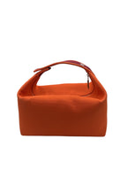 HERMES - Bride a Brac GM Handbag Orange Bordeaux Canvas