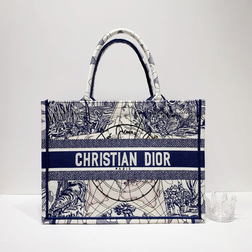 No.4277-Christian Dior Medium Around The World Book Tote