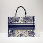 No.4277-Christian Dior Medium Around The World Book Tote