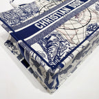 No.4277-Christian Dior Medium Around The World Book Tote