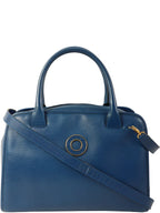 CELINE Circle Logo Plate 2Way Bag Blue