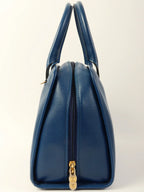CELINE Circle Logo Plate 2Way Bag Blue