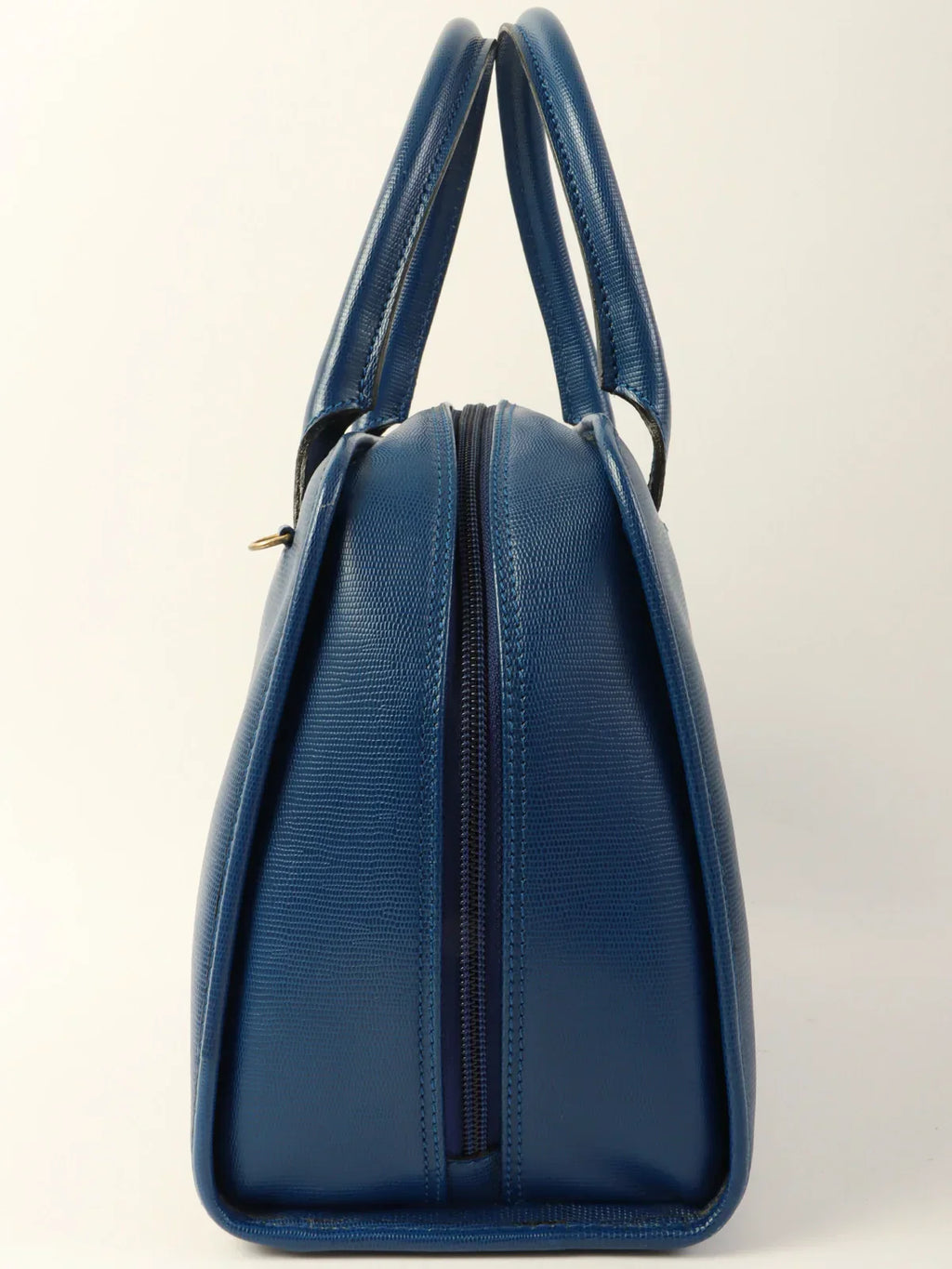CELINE Circle Logo Plate 2Way Bag Blue