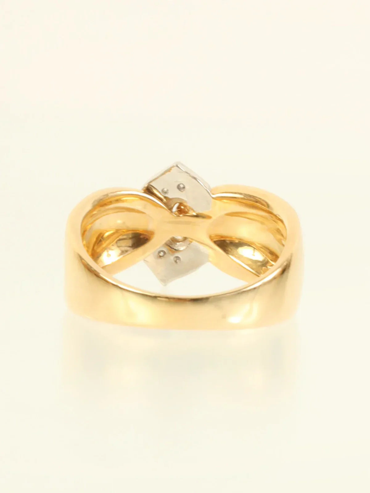 CELINE 18K Diamond Ring Gold