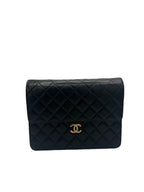 CHANEL - Matelasse Lambskin Single Flap Shoulder Bag