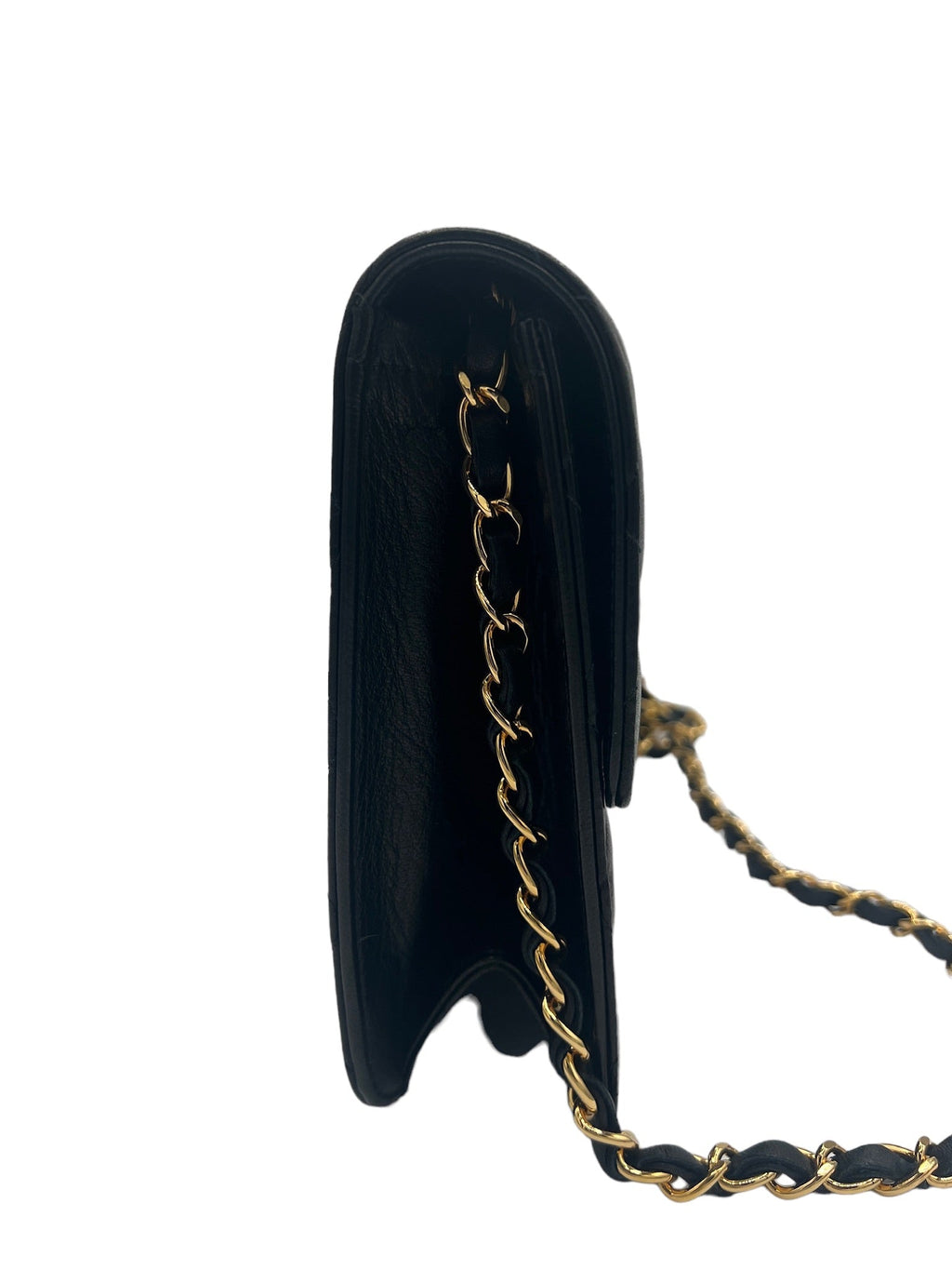 CHANEL - Matelasse Lambskin Single Flap Shoulder Bag