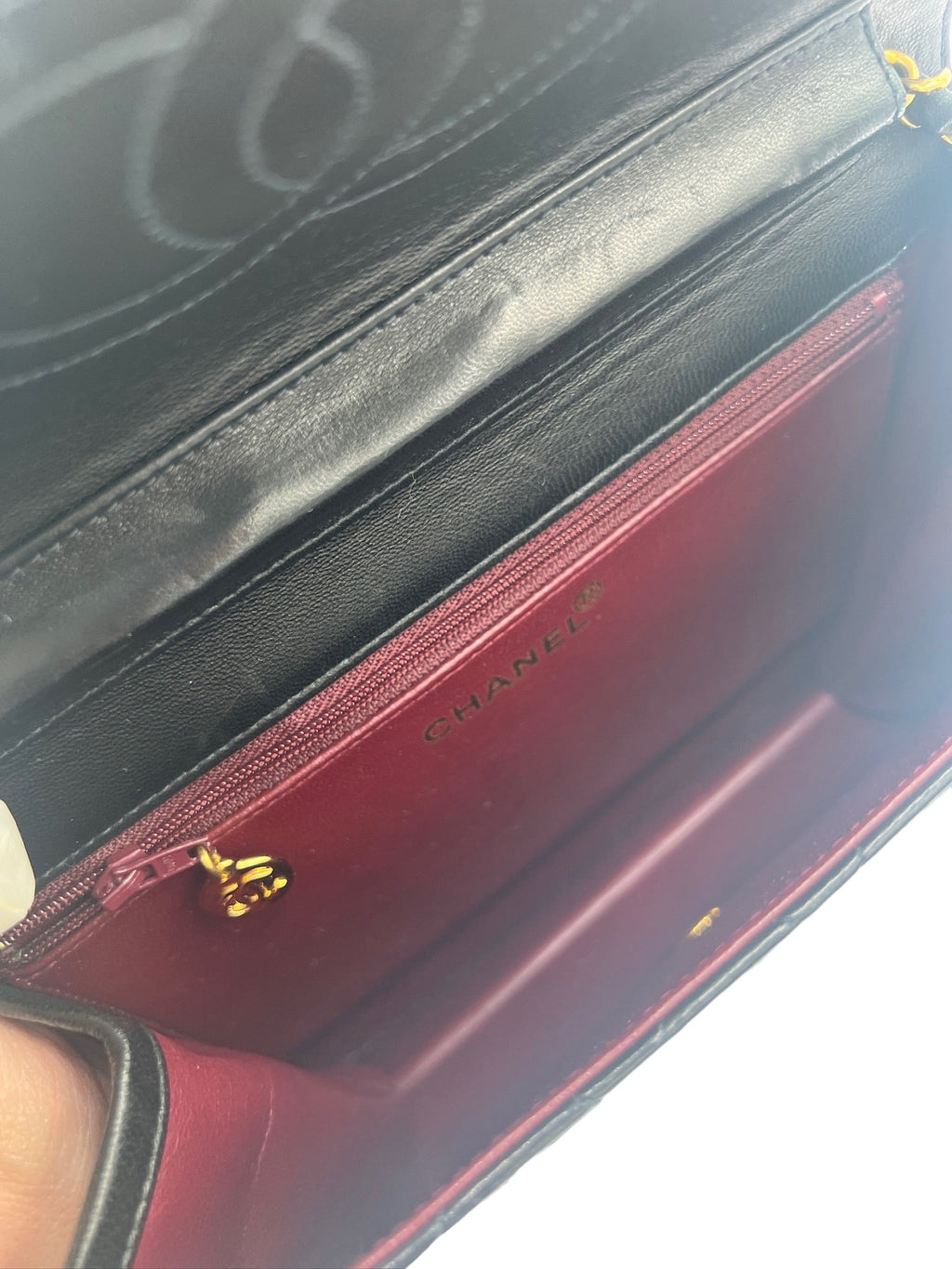 CHANEL - Matelasse Lambskin Single Flap Shoulder Bag