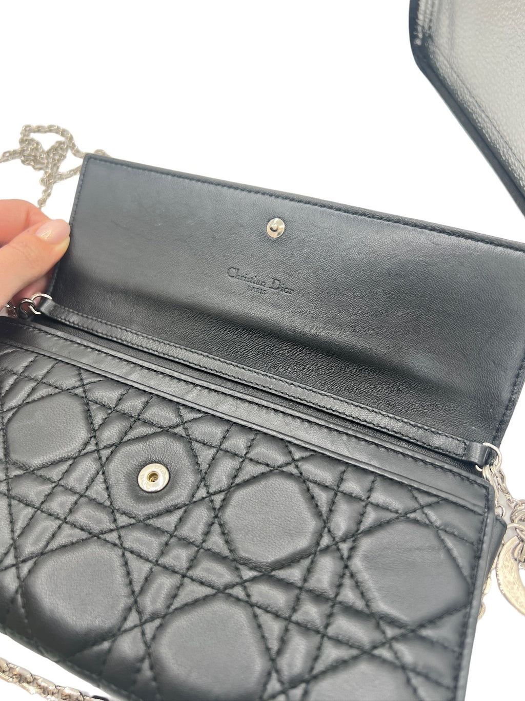 DIOR - Cannage Stitch Wallet