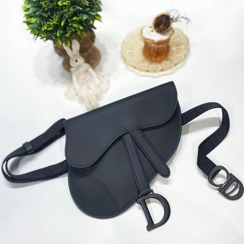 No.3744-Christian Dior Saddle Belt Bag Pouch