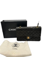 CHANEL - Double Flap Lambskin Matelasse Shoulder Bag