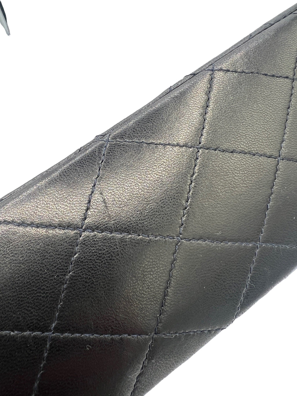 CHANEL - Double Flap Lambskin Matelasse Shoulder Bag