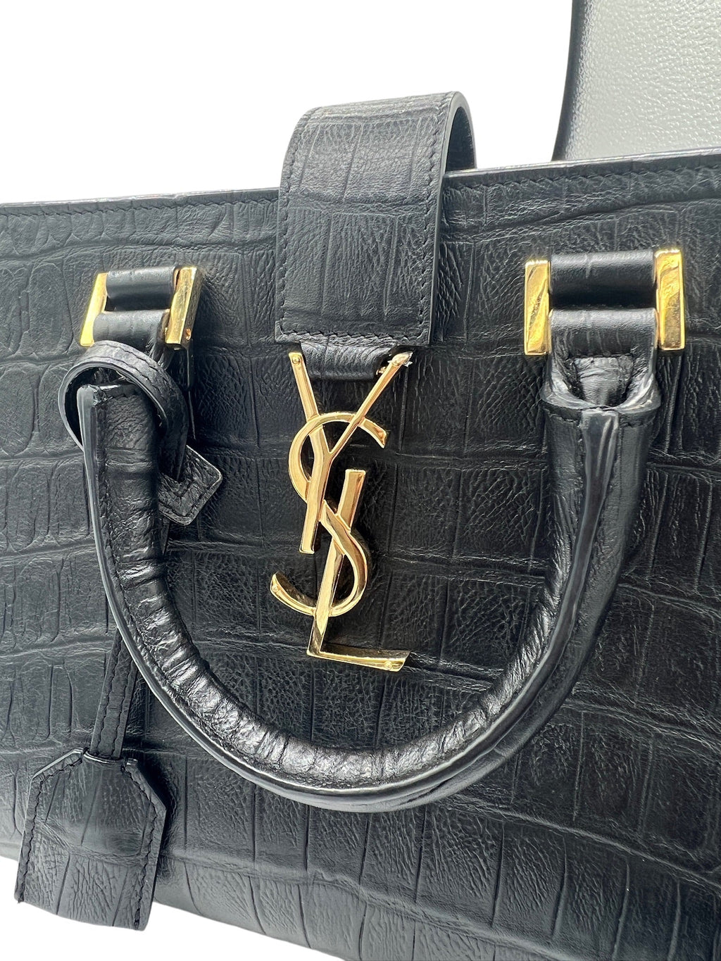 SAINT LAURENT - PARIS Baby Cabas Handbag