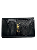 SAINT LAURENT - Monogramme Patent Chain Wallet Bag