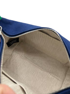 HERMES - Canvas PM Bride-A-Brac Marine Pouch