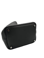 HERMES - Graphite Taurillon Clemence Picotin Lock PM Handbag