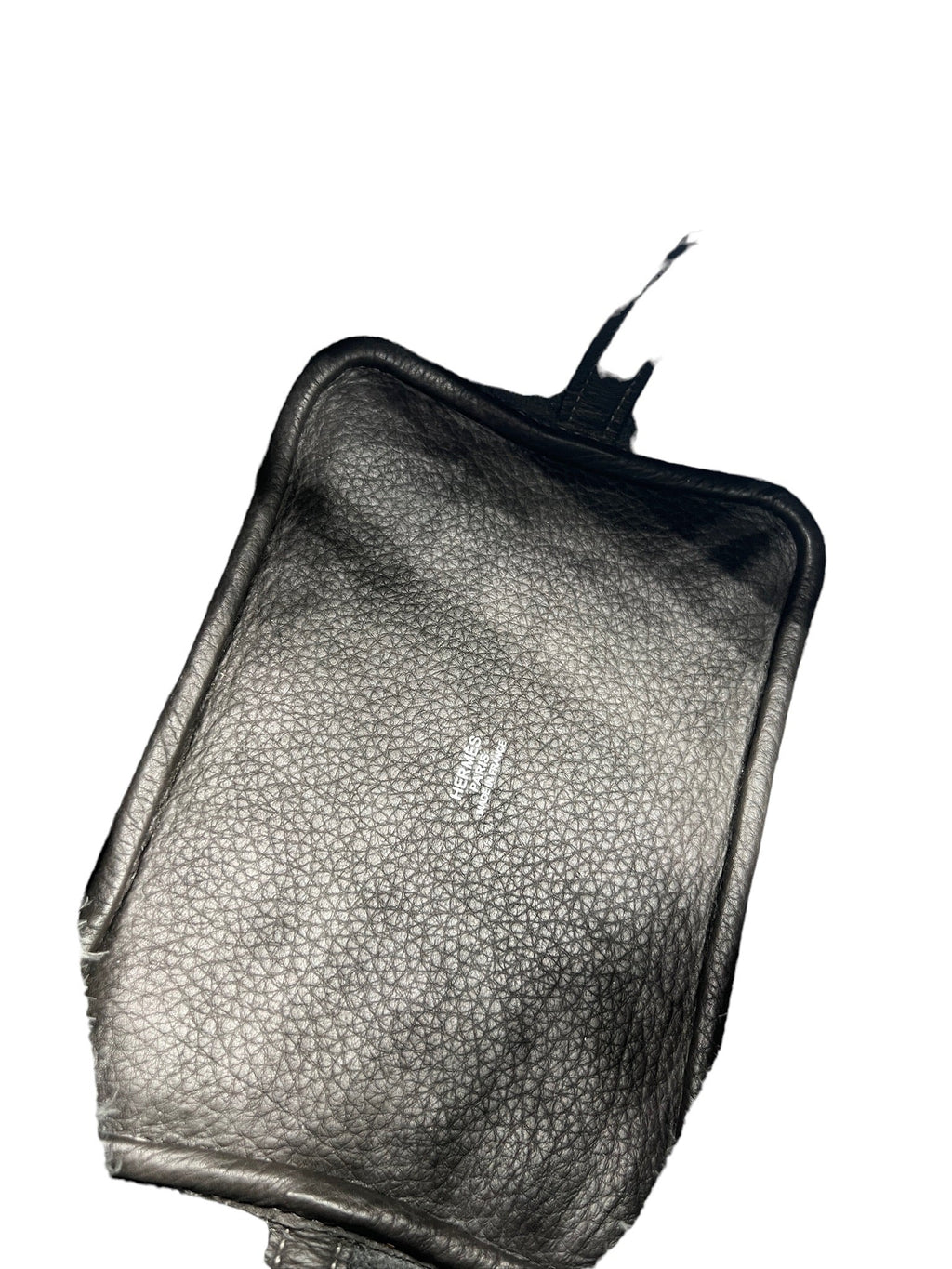 HERMES - Graphite Taurillon Clemence Picotin Lock PM Handbag