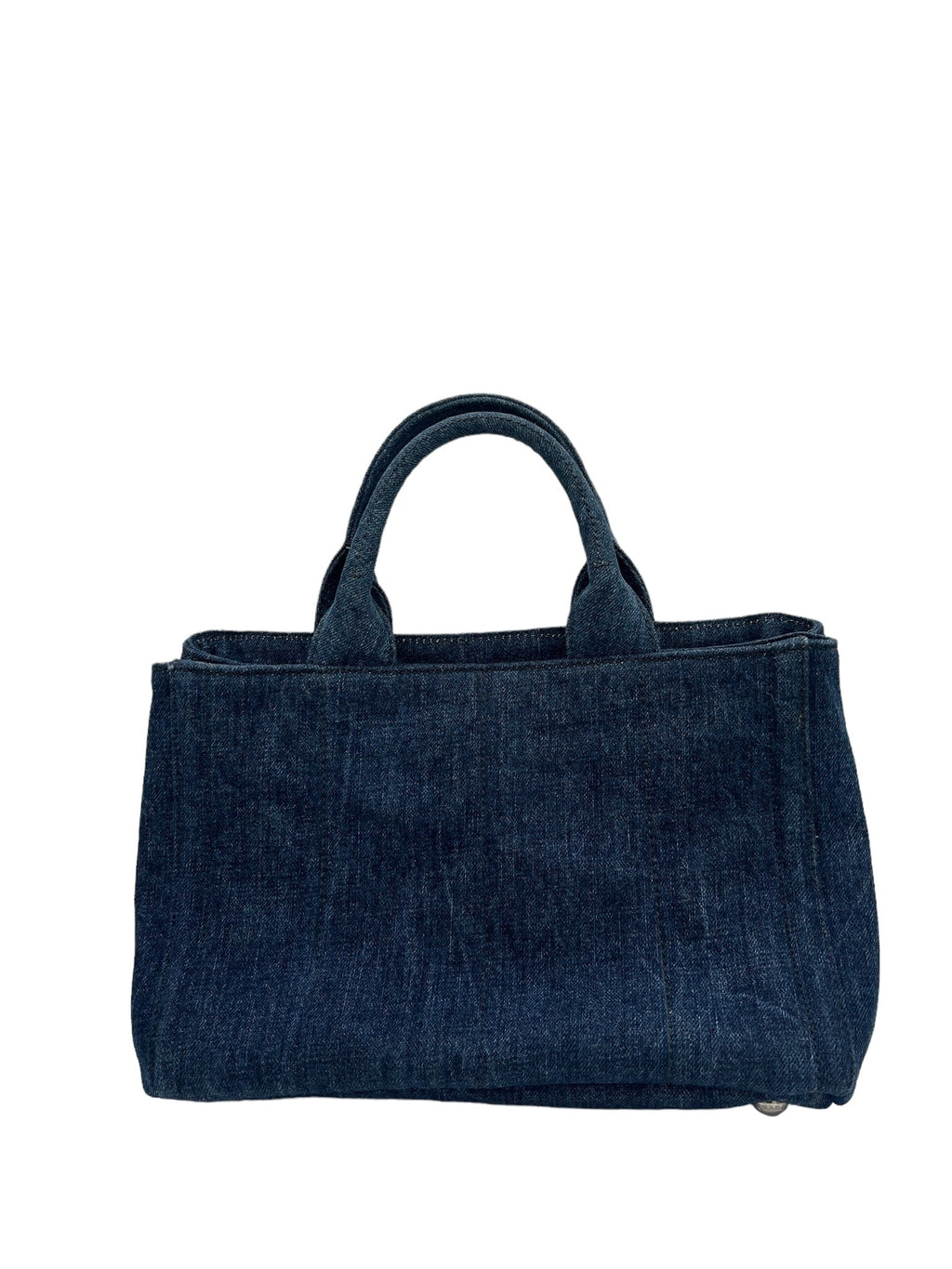 PRADA - Denim Canapa Tote Bag