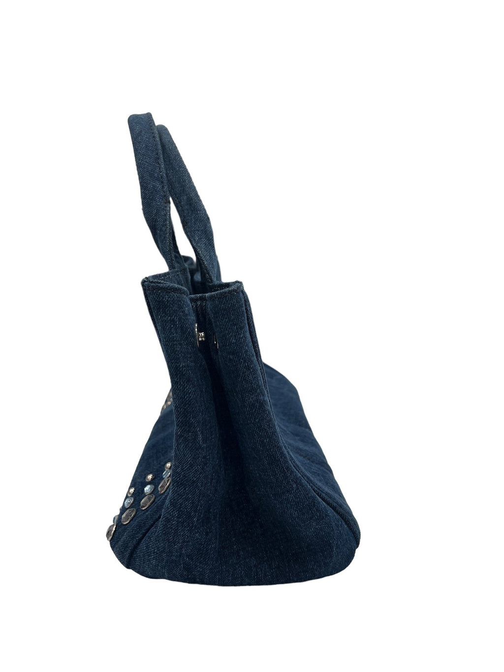 PRADA - Denim Canapa Tote Bag