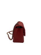 CHANEL - Red Lambskin Matelasse Mini Shoulder Bag