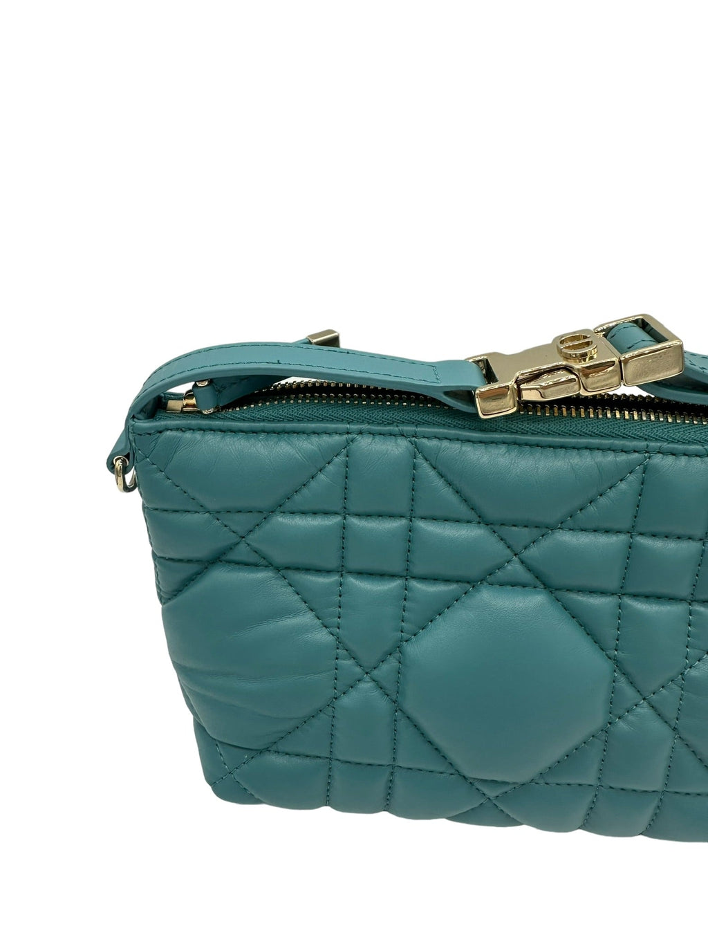 DIOR - Dior Travel Nomad Pouch Macrocannage Quilt Calfskin Medium