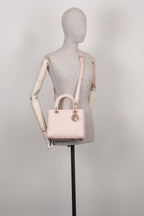 CHRISTIAN DIOR Lady Dior Medium Rose