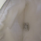 CHRISTIAN DIOR Pouch in White Fabric