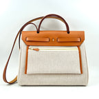 Hermes Ebene Vache Hunter Chaine D'Ancre Herbag 31PM Bag
