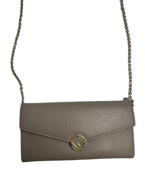 FENDI - Calfskin F is Fendi Continental Envelope Wallet on Chain