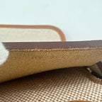 Hermes Ebene Vache Hunter Chaine D'Ancre Herbag 31PM Bag