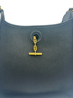 HERMES - Black Vespa PM Shoulder Bag