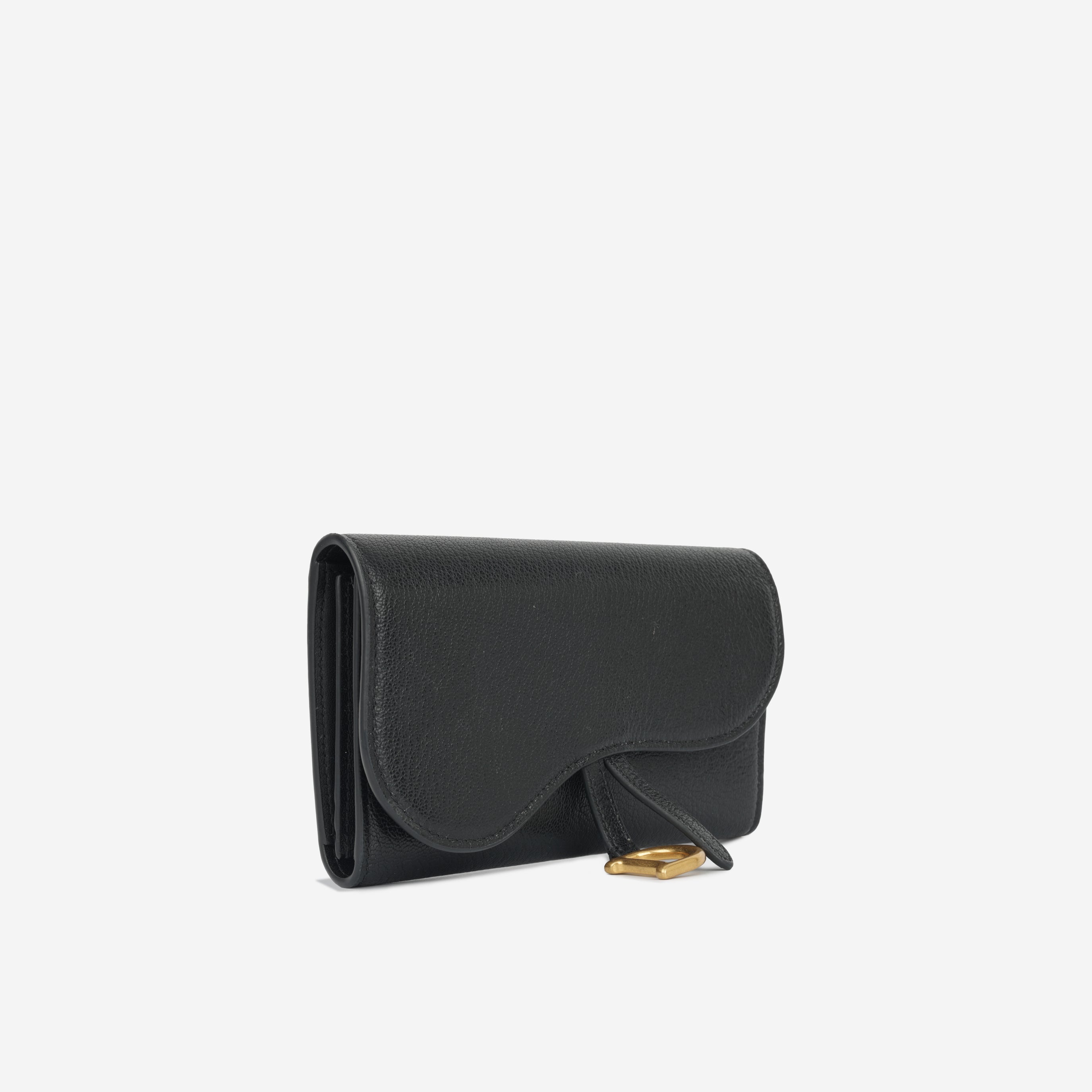 Dior Long Saddle Flap Wallet