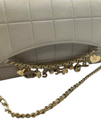 CHANEL - Charms Beige Chocolate Bar Shoulder Bag