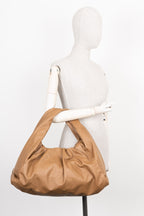 BOTTEGA VENETA Pouch Shoulder Bag Camel