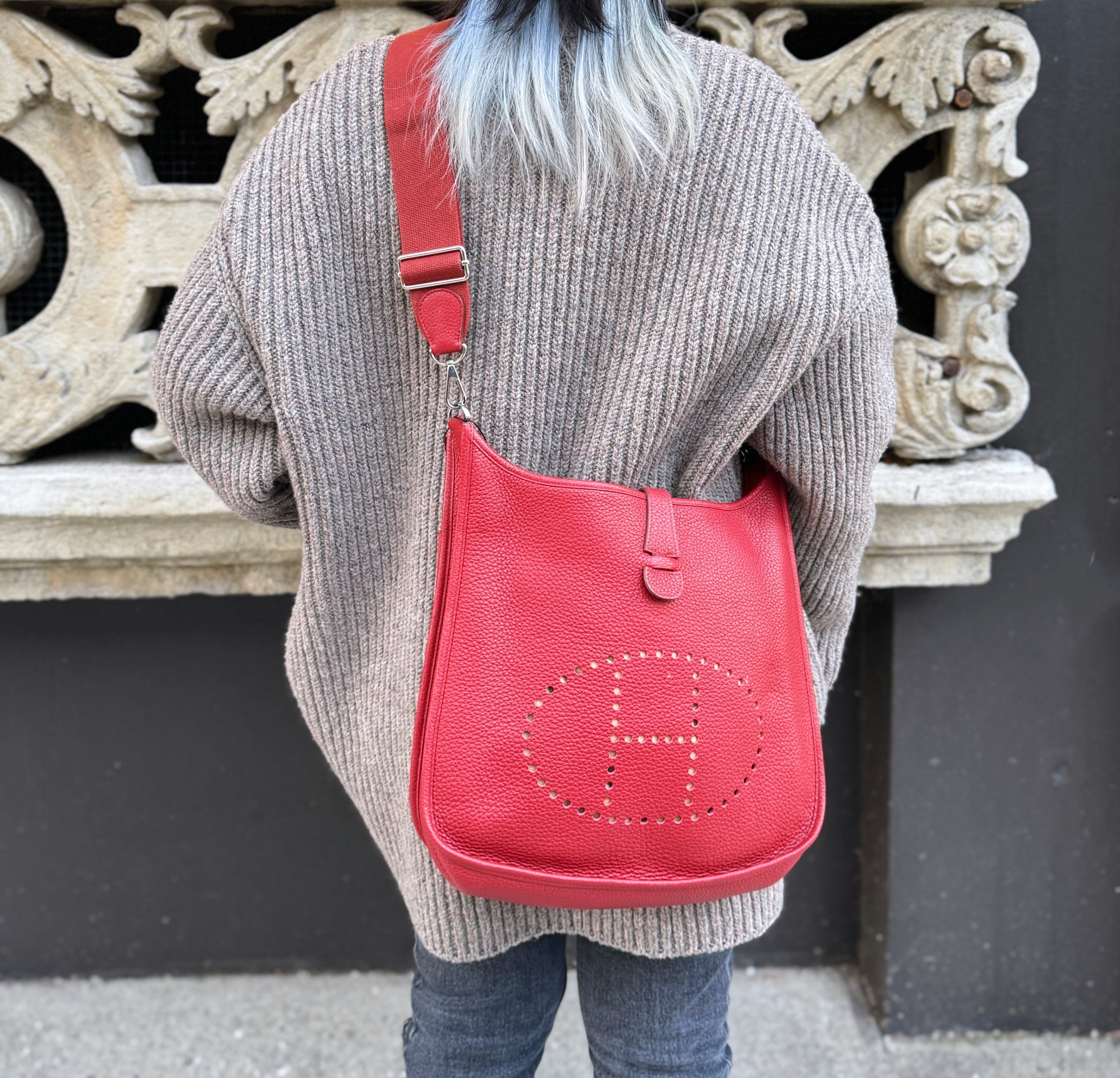 Hermes Evelyn GM Crossbody Bag TWS