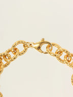 CELINE Multi Charm Bracelet Gold