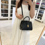 Celine Small 16 bag in Black Satinated Calfskin with GHW