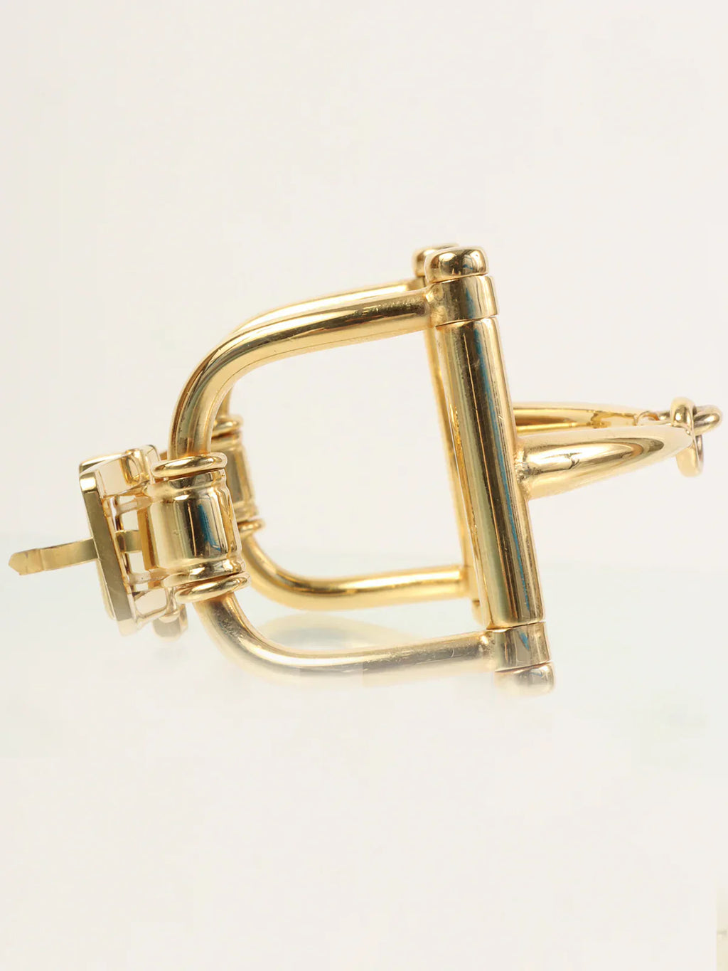 CELINE Horse Bit Bracelet Gold