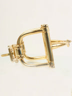 CELINE Horse Bit Bracelet Gold