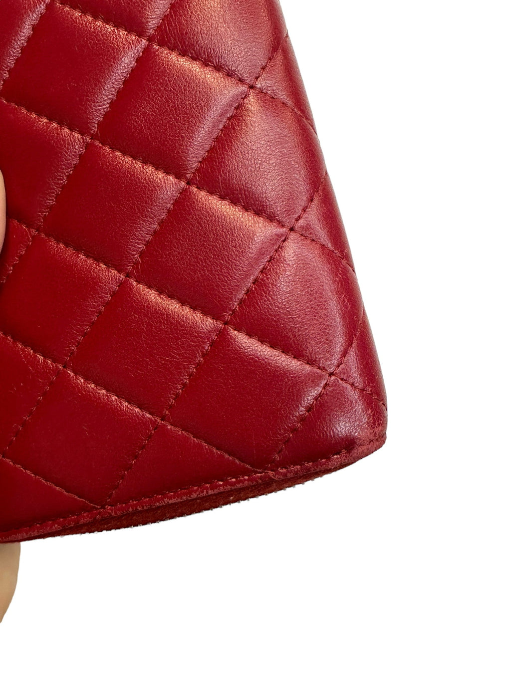 CHANEL - Caviar Quilted Large Zip Around Organizer Wallet