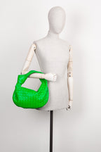 BOTTEGA VENETA Teen Jodie Bag Parakeet Green