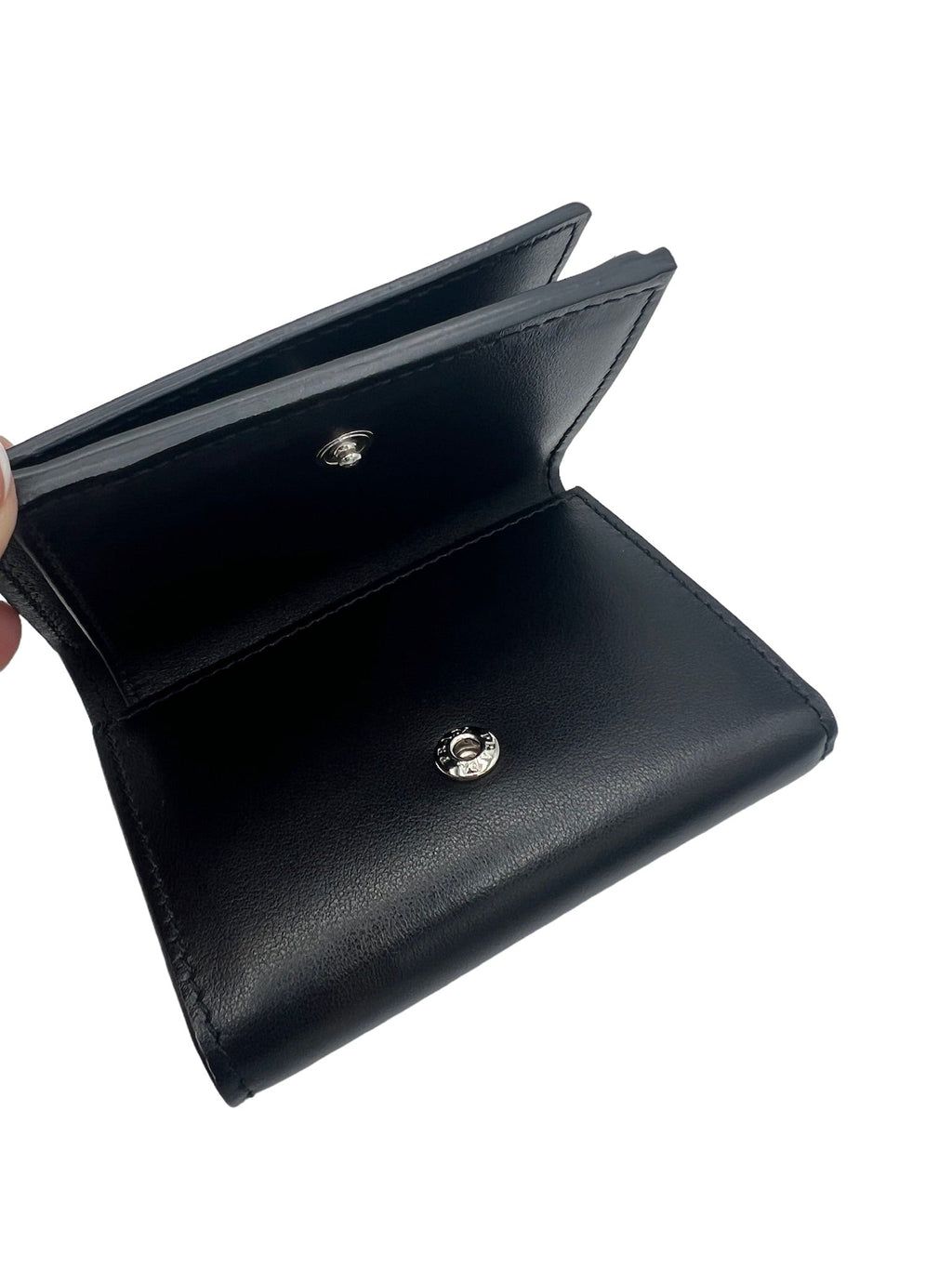 PRADA - Black Light Trifold Wallet