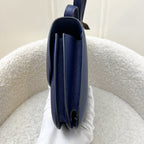 Hermes Constance Mini 18 in Bleu Saphir Epsom Leather and GHW