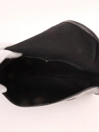 CELINE Macadam Pattern Top Handle Bag Grey/Black