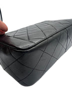 CHANEL - Double Flap Lambskin Matelasse Shoulder Bag