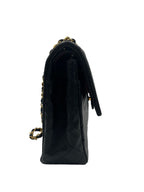 CHANEL - Double Flap Lambskin Matelasse Shoulder Bag