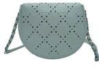CHANEL - White CC Perforated Shoulder Bag